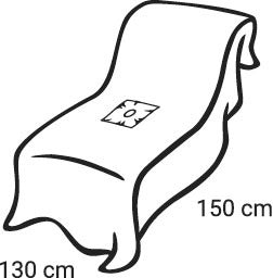 Foliodrape Protect Plus Extremitätentuch, steril Hartmann