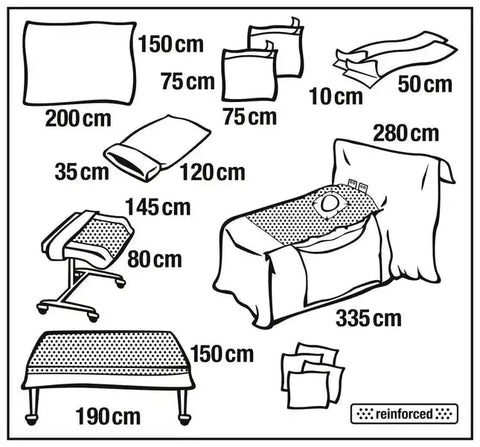Foliodrape Protect Plus Hüft-Set Hartmann