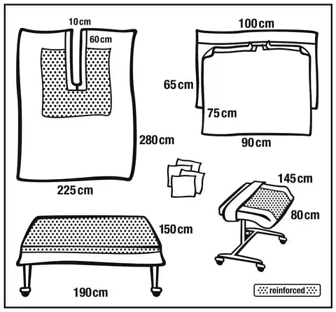 Foliodrape Protect Plus MKG-Turban-Set II Hartmann