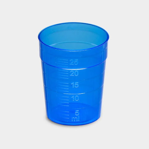 melipul EINWEG-Medikamentenbecher 25ml Pack 150 Stück Schwarz Pflegesysteme