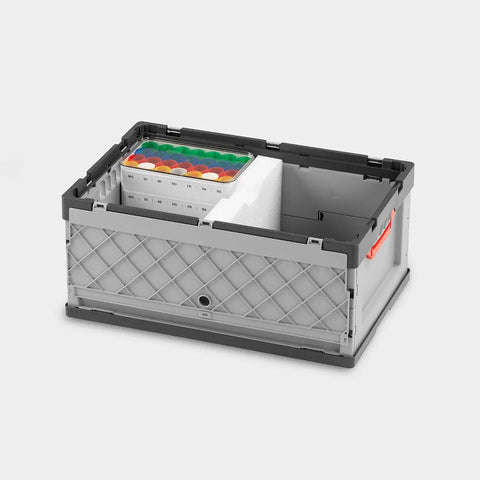 Trennwand für Transportboxen 01385000 und 01385500 Schwarz Pflegesysteme