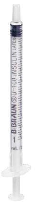 Omnifix® 100 Insulinspritze für U-100 Insulin ohne Kanüle B. Braun