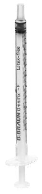 Omnifix®-F Luer Solo Spritze 1 ml ohne Kanüle B. Braun