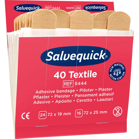 Salvequick Textilpflaster elastisch / Nachfüllpackung Cederroth