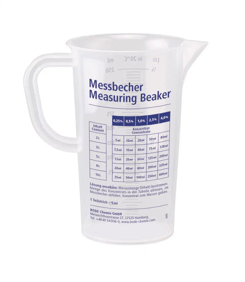 BODE Dosier- und Applikationshilfen - Messbecher, 250 ml Hartmann