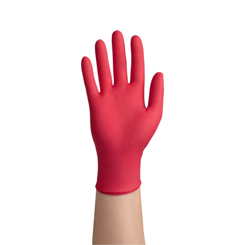 easyCARE nitrile exam gloves, powder-free, berry pink ZARYS Internationale Group