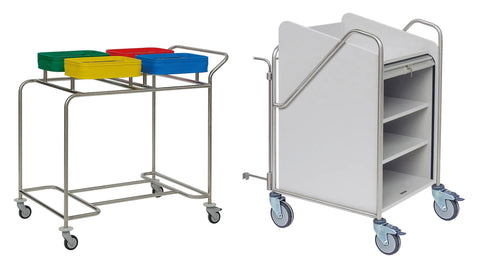 Stationswagen mit koppelbarem 3-fach Sammler Novocal