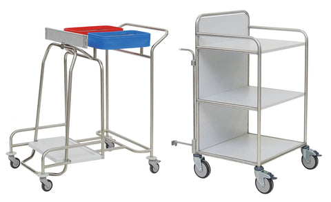 Stationswagen mit koppelbarem 2-fach Sammler Novocal