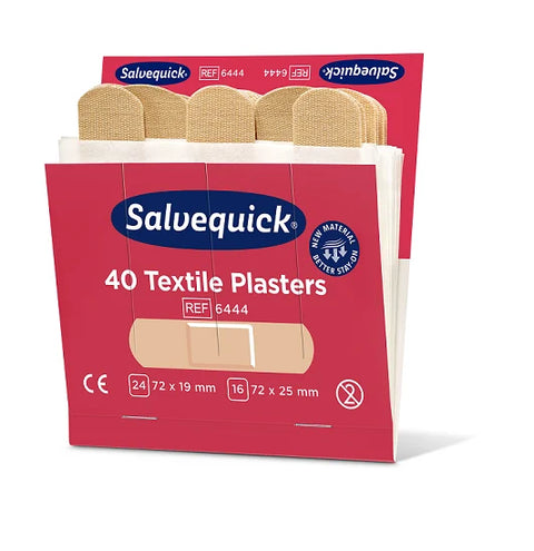 Salvequick Textilpflaster elastisch / Nachfüllpackung Cederroth