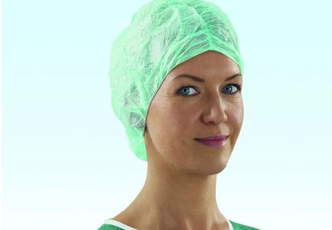 Sentinex Fancy Schwesternhaube mit Mittelnaht, grün, 100 Stk Lohmann & Rauscher
