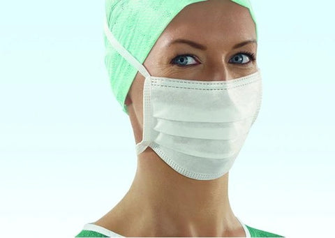 Sentinex SuperSoft OP-Maske unsteril, 50 Stk, zum Binden