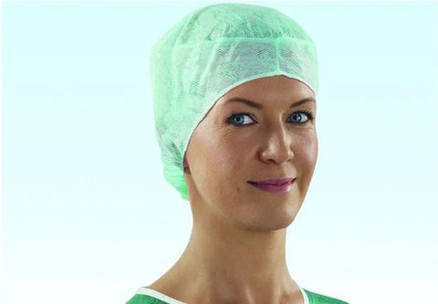 Sentinex Trend Schwesternhaube lang in grün - 100 Stk Lohmann & Rauscher