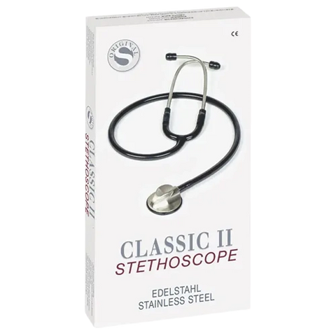 Cardiologie Stethoskop Classic II schwarz