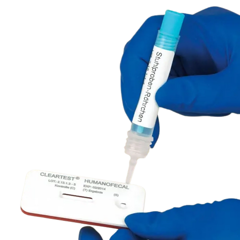 Cleartest Humanofecal Stuhltest servoprax