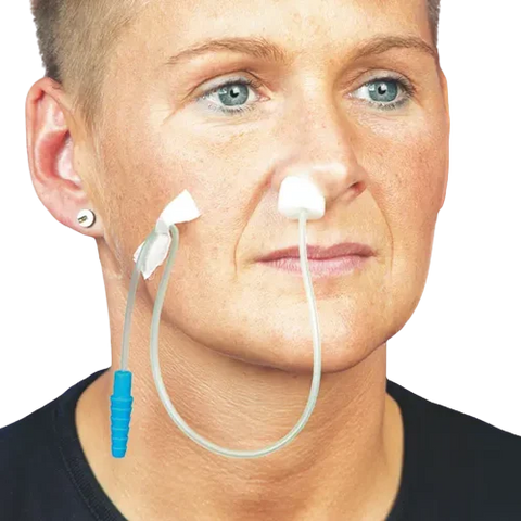 DCT Sauerstoff Katheter mit festangeschl. Kompresse servoprax