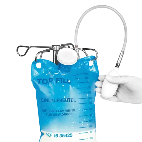 DCT Topfill Doppelkontrastmittelbeutel 3 Liter, ohne Darmrohr servoprax