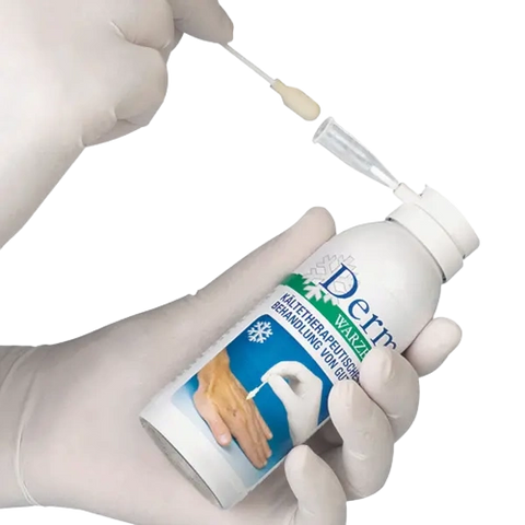 Ersatztips für Dermafreezer Set 50 Stück, 25 x Rundkopf + 25 x Spitzkopf servoprax