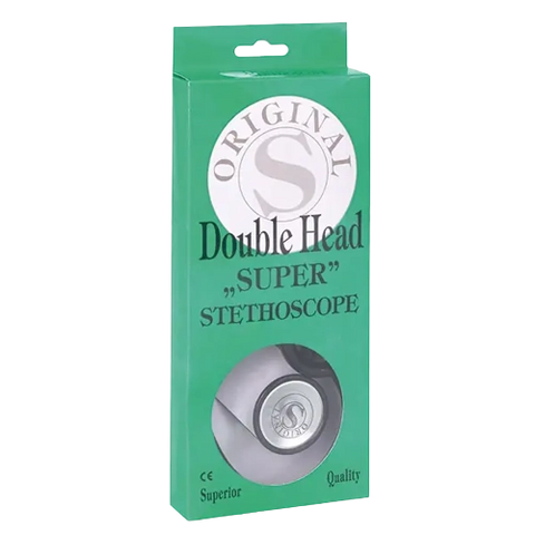 Stethoskop Double Head "Super" m. innenl. Feder sog. Littmann-Type