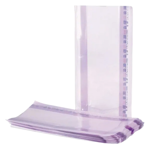 Fertige Autoclav Sterilisationsbeutel mit Falte servoprax