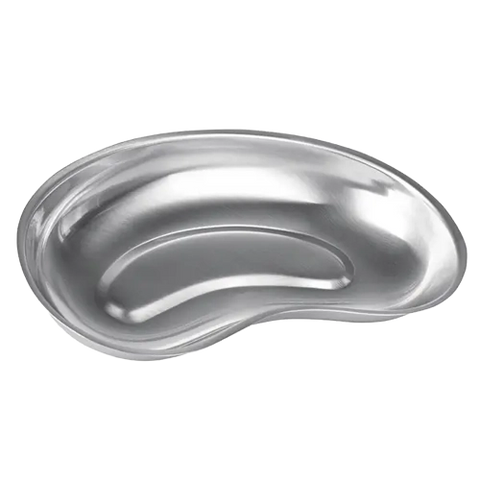 Nierenschale aus Edelstahl 25cm 500ml, einzeln i. Polyhülle servoprax