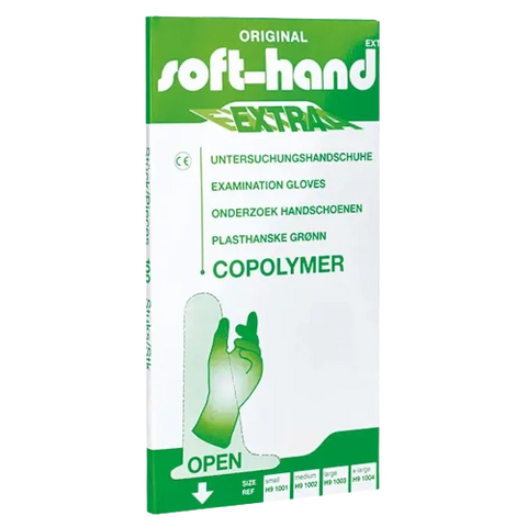 Soft-Hand Copolymer Extra Handschuh mit verl. Stulpe servoprax