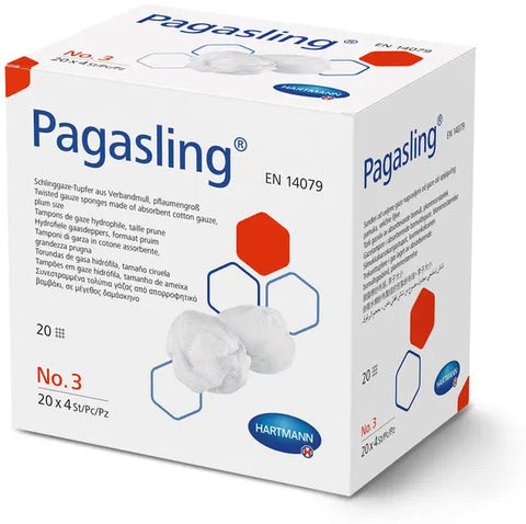 Pagasling Schlinggazetupfer, steril Hartmann