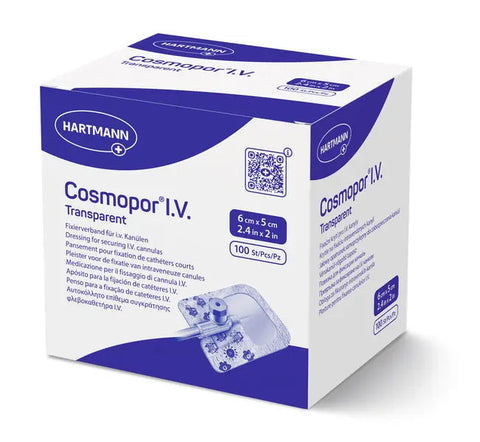 Cosmopor I.V. transparent Kanülenfixierverbände, steril Hartmann