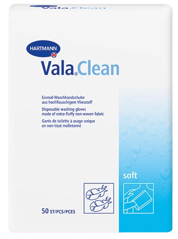ValaClean film Einmal-Waschhandschuh mit Folieninnenseite Hartmann