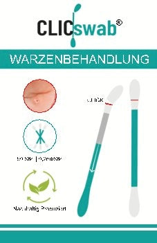 CLICswab Warzenbehandlung