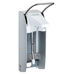 Wandspender plus Austauschpumpe Edelstahl B. Braun