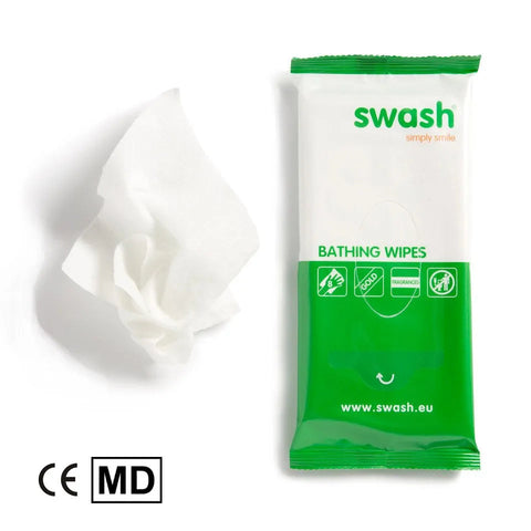 Swash® Bathing Wipes, parfümiert Green, 8er-Packung 20 x 20 Arion Slide Solutions
