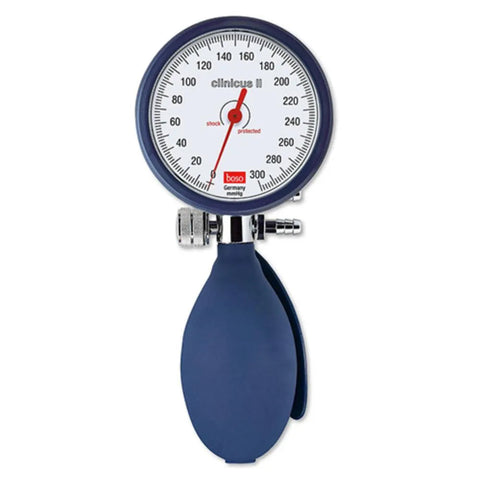 boso clinicus II (DM 60 mm) blau mit Klettenmanschette Bosch + Sohn