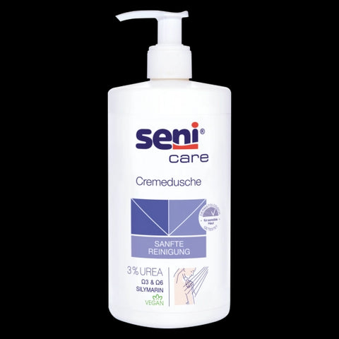 Seni Care Cremedusche mit 3% Urea 500 ml