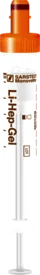 S-Monovette Plasma 7,5ml AP 50 92x15mm Lithium-Heparin-Gel Sarstedt