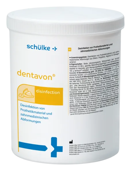 Schülke dentavon Desinfektionsmittel - 900 g Dose Schülke & Mayr GmbH