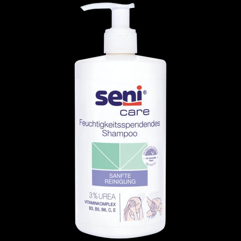 Seni Care Feuchtigkeitsspendendes Shampoo mit 3% Urea 500 ml