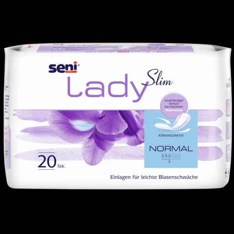 Seni Lady anatomische Inkontinenzeinlage Slim Normal für Frauen 20 Stück